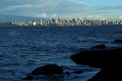Downtown Vancouver from Jericho Beach