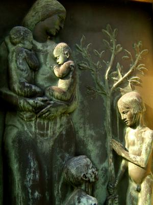 A mothers tomb, Central Cemetery, Vienna, Austria, 2003