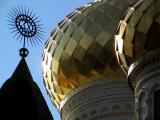 Gilded domes, Kostroma, Russia, 2003