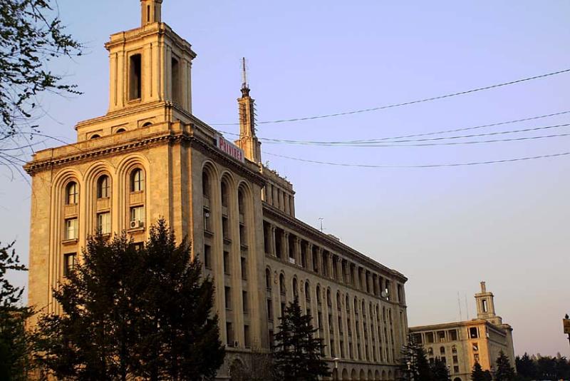former palace of............