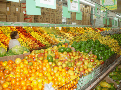 THE FRUITS AND VEGGIE IN THE CUBAN MARKET