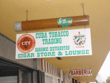ONE OF THE MANY CUBAN CIGAR SHOPS