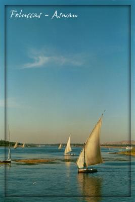 Feluccas at Aswan