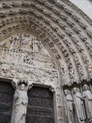Notre Dame entrance
