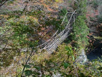 Okuiya Kazurabashi - vine bridge