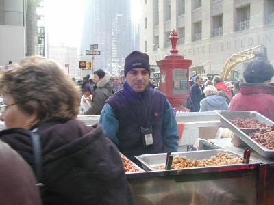 PC281637 selling nuts near the wtc