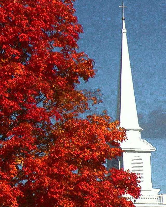 Church Steeple                **Film Grained**