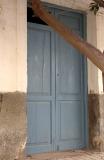 Door with brench