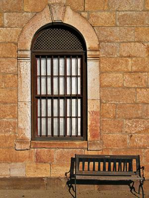 Window and bench