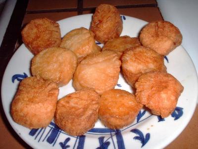 fried sea scallops (recipe)