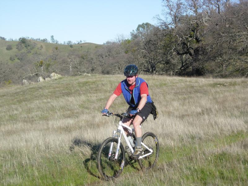 Finishing another climb