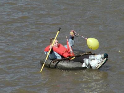 On their way to the Finish