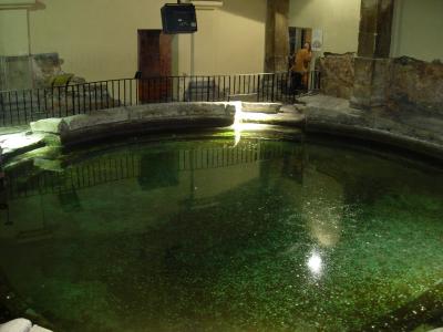 The frigidarium, or cold pool.