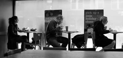 Lunching alone