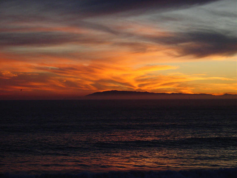 Channel Islands Sunset by Chuck Sprick