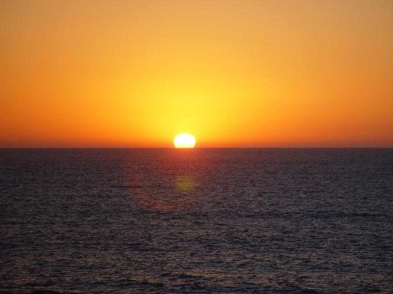 the Sun reflects