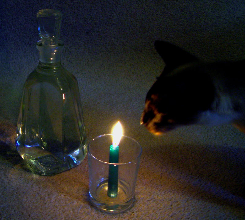 I Lit a Thin Green Candle