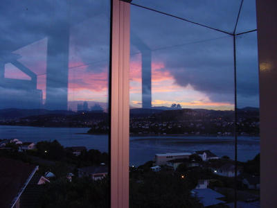 Bay Window Sunset