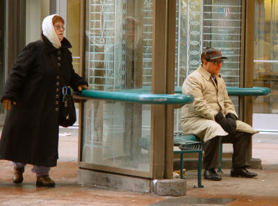 Bus Stop photographed by Shutter