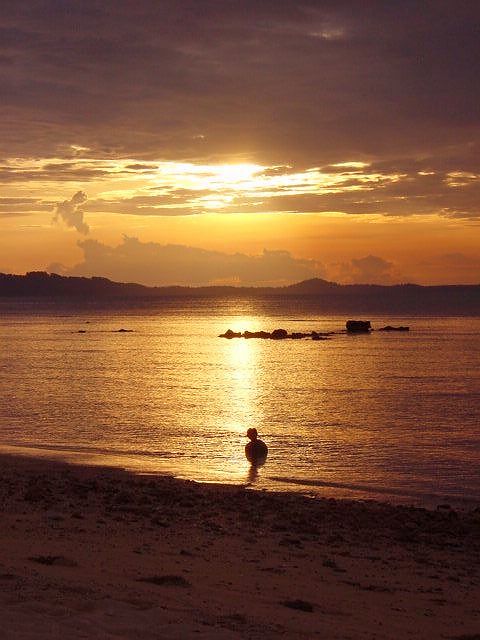 Admiring the sunset - Wai Yeng