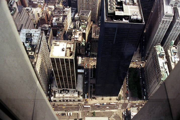 Looking down 107 stories by Bill Borne