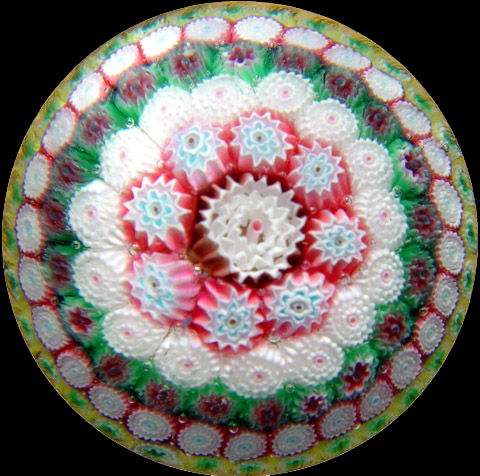 <STRONG>Antique Millefiori Paperweight</STRONG>