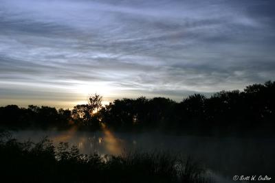 Minnesota sunrise - Bass Ponds - Bloomington