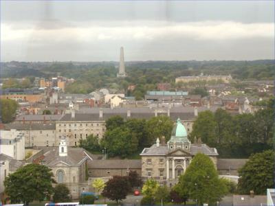 Looking west towards Phoenix Park