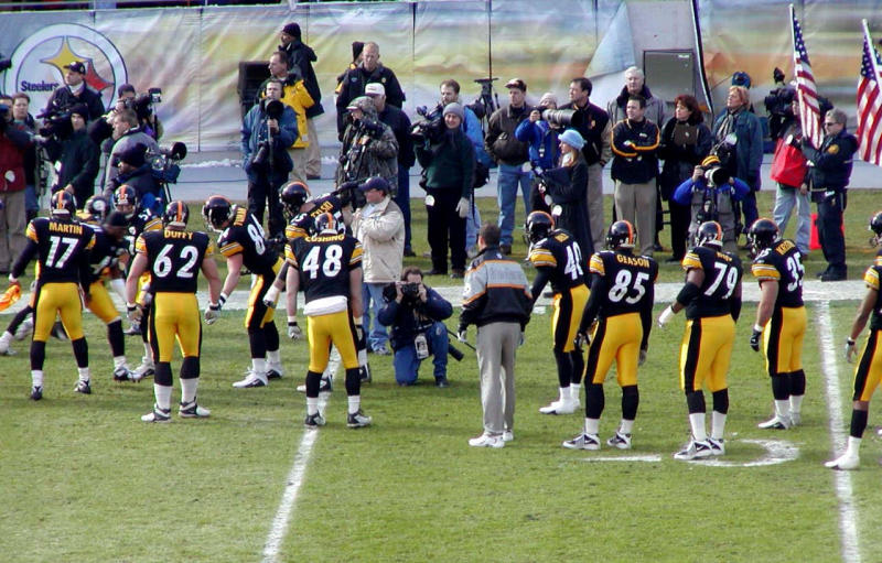 cowher informs team that the bus can't ride..