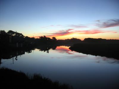 Nice reflection on the water