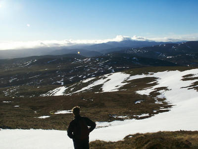 south towards Lochnagar
