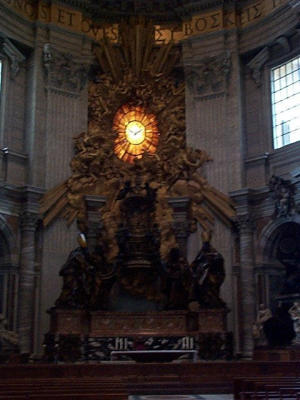 alter at St Peters