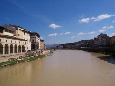 River through Florence