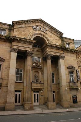 The old Theatre Royal, erected 1845