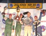 Paul Tracy , Mario Dominguez , Peter Beattie , Patrick Carpentier