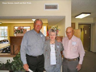 Omar Keeton, Janell and Bob Wade