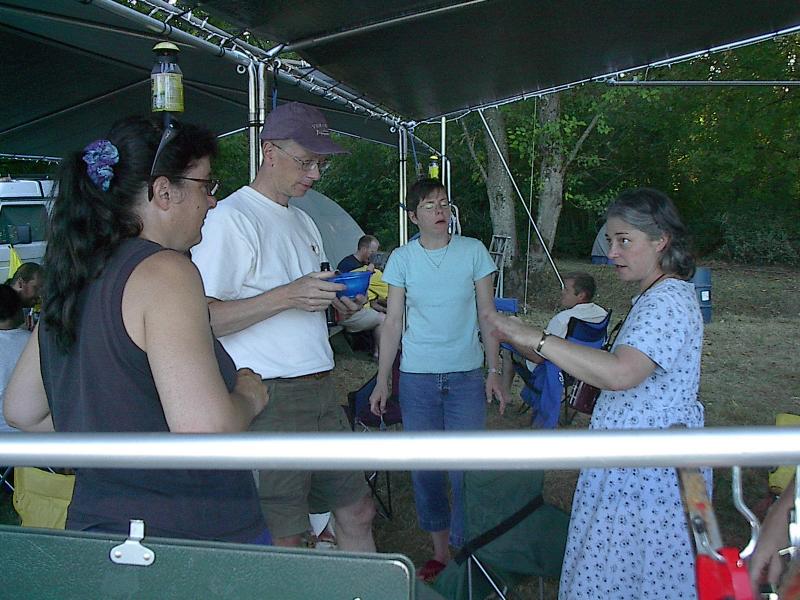 080 Jennifer Kraus, Forrest and Teresa Newton, and Randi