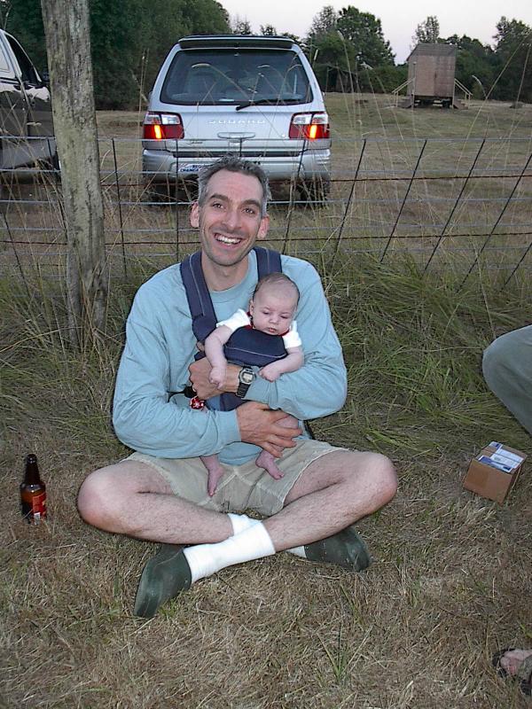 085 Brett Barnts with daughter Ruby