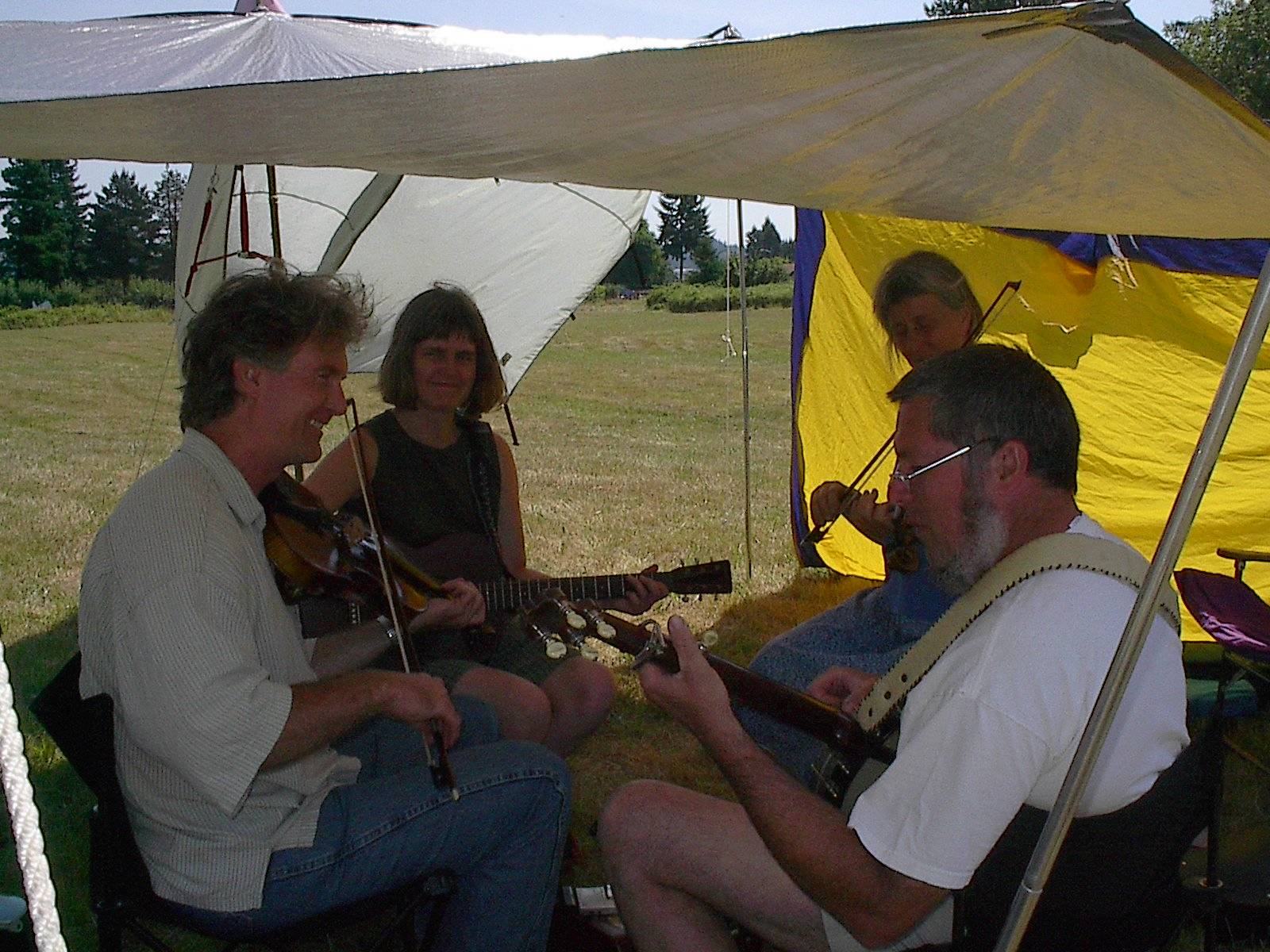 098 Charlie Hartness, Nancy Iremonger, Marla Streator, and John Flory