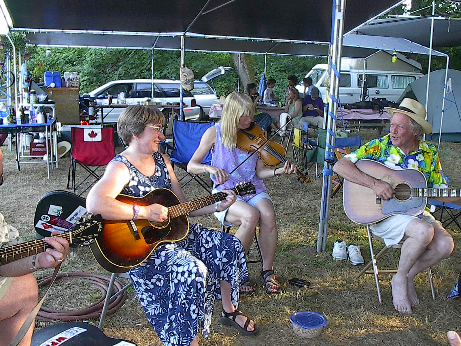 188 Sheila Blech, Sarah Wilson and Doc Miller.