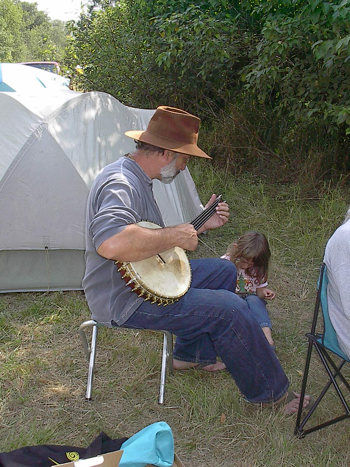 197 John Meade with Nessa