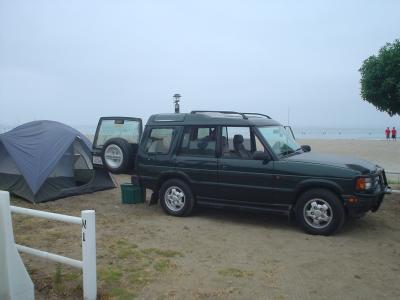 Camping at Camp Pendleton