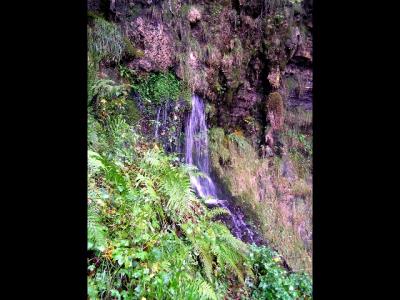 The tiny little falls above Glencar falls
