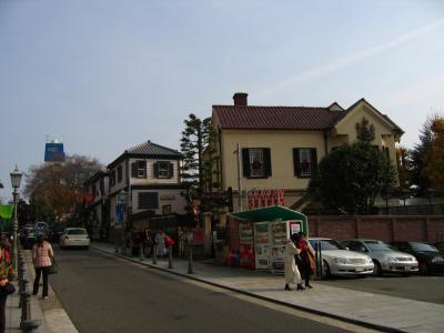 Old houses on Kitano Promenade