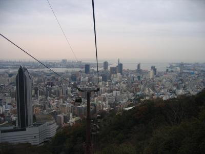 Kōbe from the Shin-Kōbe lift