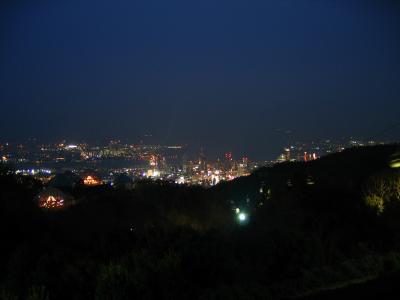 Kōbe city at night