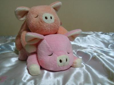 2 lazy piggies