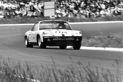 The 104 914-6 GT of Seiler-Ettmuller at the ADAC 1000 Kms of the Norburgring - 1971 - DNF