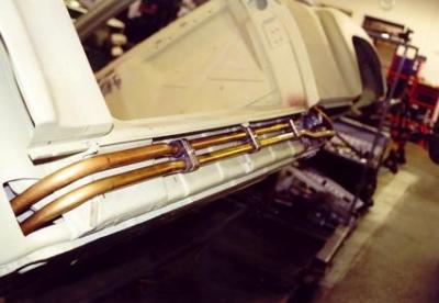 Chassis Restoration - Hard Brass Oil Lines Installation