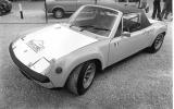 The 61 Italian 914-6 GT at Tech Inspection prior to the Targa Florio - 1971